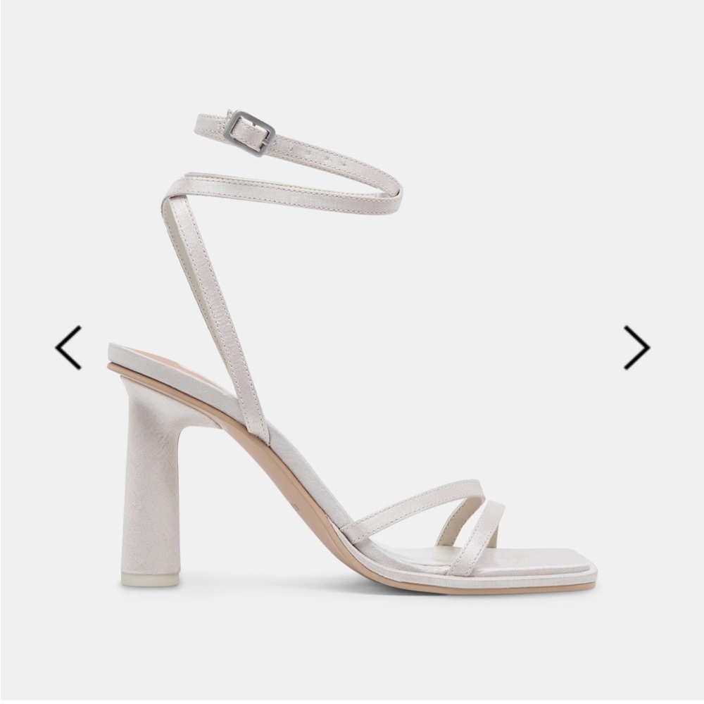 Dolce Vita Desiree Heels
Off white satin bridal shoes